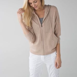 lululemon athletica Tan Hoodie